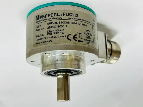 Pepperl Fuchs ENI58IL-S10CA5-1024UD1-RAA Incremental Rotary Encoder, Solid +MACHINERY CLINIC