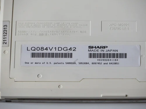 Sharp LQ084V1DG42 TFT LCD Panel + machinery clinic