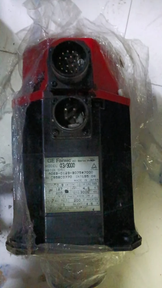 A06B-0123-B075 7000 FANUC AC SERVO MOTOR + Machinery Clinic