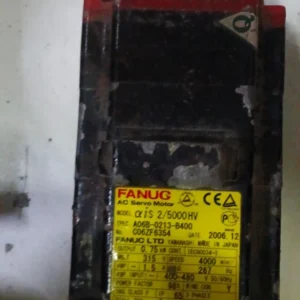 A06B-0213-B400 - 0100 FANUC AC SERVO MOTOR + Machinery Clinic
