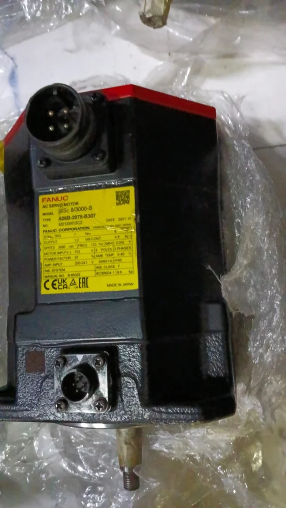 A06B-2075-B307 FANUC AC SERVO MOTOR + Machinery Clinic