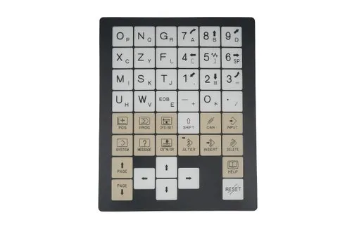 A98L-0001-0518 Membrane Keypad Sheet + Machinery Clinic
