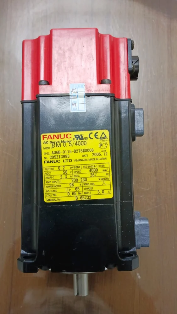 FANUC A06B-0115-B275 SERVO MOTOR + machinery Clinic