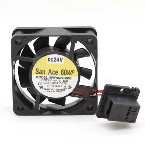 Sanyo Denki 9WF0624H603 DC Cooling Fan + Machinery Clinic