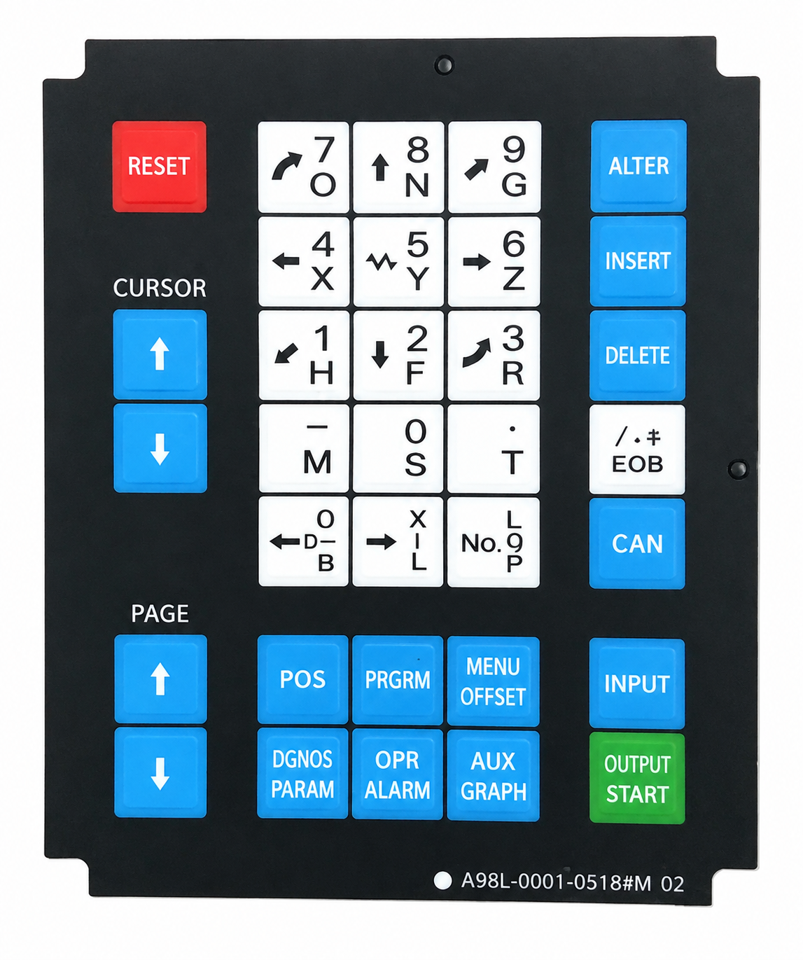 Soft Key Pad A98L-0005-0588 + machinery clinic